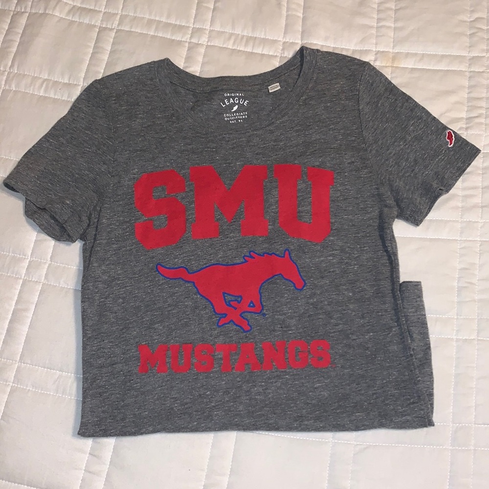 SMU collegiate tshirt